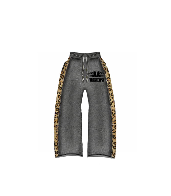 LEOPARD PRINT JOGGERS